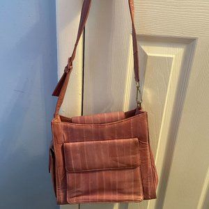 Pink Eel Skin handbag